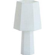 Light & Living - Tafellamp MUSABO - Ø25x49cm - Wit