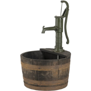 Bloembak Whisky met gietijzeren pomp