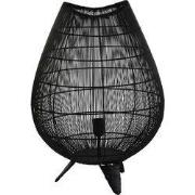 Light & Living - Tafellamp YUMI - Ø40x56cm - Zwart