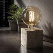 Hoyz - Tafellamp Block - Zwart Nikkel - Industrieel - 10x10x10