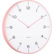 Karlsson - Wandklok Circus Rings - Flamingo pink- Ø40cm