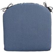 Madison Zitkussen Panama - Safier Blue - 46x48 - Blauw