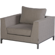 WOOOD Sicilië Loungestoel – All Weather – Taupe – 100x88x60