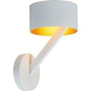 NOMA wandlicht wit/goud G9 excl