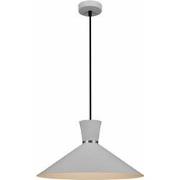 KONO pendel Ã˜39,5 E27 wit/wit