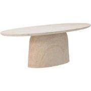 Eettafel Ovaal 240cm - Naturel Betonlook - Myrna