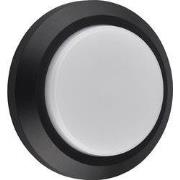 NOKI Wandlicht rond zwart SMD LED 470Lm 3,8W IP65