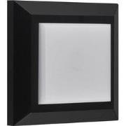 NOKI Wandlicht vierkant zwart SMD LED 450Lm 3,8W IP65