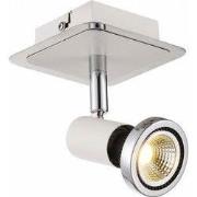 XZIBIT spot 1xGU10 5W LED incl. wit/chroom