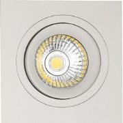 Mozes II witte inbouwspot 1x 5W LED GU10 dimbaar incl.