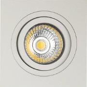 ZOOM I inbouwspot wit 1x 5W LED GU10 dimbaar incl,