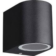 FLUX R wl 81mm GU10 (excl) max 35Watt IP54 zwart