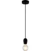 KOBAR pendel zwart/zwart 1x E27