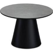 Salontafel Donkergrijs Marmer - 60x60x40cm - 12kg - Tango