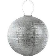 LUMIZ Solar tuinverlichting Lace Rond - 30 cm - Zilver