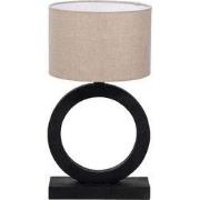 Tafellamp Zwart - 30cm - Tafellamp Nils