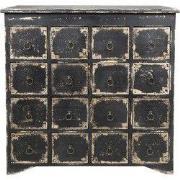 Clayre & Eef Ladekast  96x40x94 cm Zwart Hout Kast