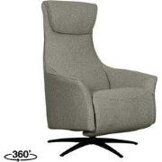LABEL51 Fauteuil Lund - Truffel grijs - Boucle - One Size