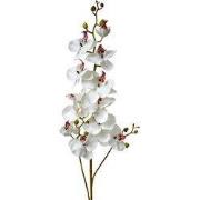 Clayre & Eef Kunstbloem 116 cm Wit Kunststof