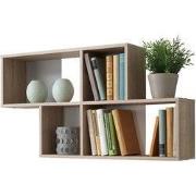 Wandplank 4 Compartimenten L100 cm - Nora