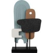 Present Time - Beeld Abstract Art Small - Multicolor