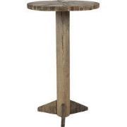 Clayre & Eef Bijzettafel  Ø 38x62 cm Bruin Hout Rond
