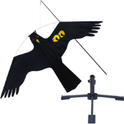 HIXA Vogelverjager 4 Meter - met Parasolvoet - Duivenverjager - Vogelv...