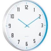 Wandklok Sporty - Blauw - Ø40cm