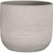 Mica Decorations Bloempot Florian - 22x22x20 cm - Terracotta - Lichtgr...