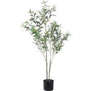 PTMD Kunstplant Olive - 92x65x126 cm - Polyester - Groen