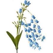 Clayre & Eef Kunstbloem 80 cm Blauw Kunststof