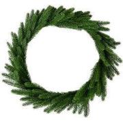 Clayre & Eef Kerstkrans Ø 65 cm Groen Kunststof