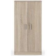 2-deurs schoenenkast met 3 legplanken - H108 cm