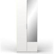 Kast met 2 deuren en spiegel Ghost - L79,4 cm