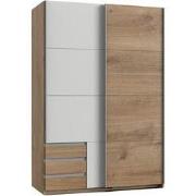 Kledingkast met 2 schuifdeuren - L135 cm