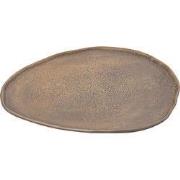 PTMD Plateau Kora - 30x25x1 cm - Aluminium - Messing