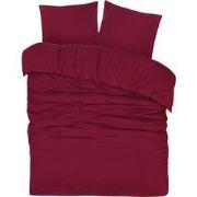 DoubleDry Dekbedovertrek Flanel 100% Zacht Katoen - Tweepersoons 200x2...