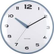 Karlsson - Wandklok Brisk Dome - Classic blue- Ø40cm