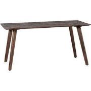 Eettafel Donkerbruin - 160x90x76cm - Mangohout - Tafel Oslo