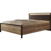 Meubella - Tweepersoonsbed Honduras - Eiken - 160x200 cm