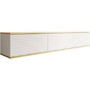 Meubella - TV-Meubel Orleans 2 - Wit - 175 cm