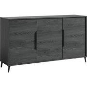 Meubella - Dressoir Elora - Grijs eiken - 150 cm
