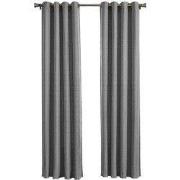 Larson - Luxe geweven blackout gordijn - met ringen - 1.5m x 2.5m - Li...