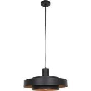 Anne Lighting - hanglamp - Flinter - zwart - metaal - Ø 50cm - E27 - 3...