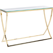 Beliani RINGGOLD - Consoletafel-Goud-RVS