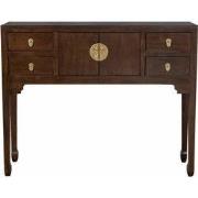 Fine Asianliving Chinese Sidetable Bruin Earthy Brown - Orientique