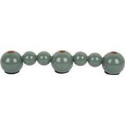 Kandelaar Bubbles Straight - Groen - 41x7x7cm