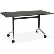 FLEXO COMPLET klapbureau 160x80x73 cm Zwart