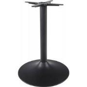 BLAK tafelpoot 60x60x73 cm Zwart