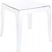 RETRO Tafel 43x51x51 cm Transparant